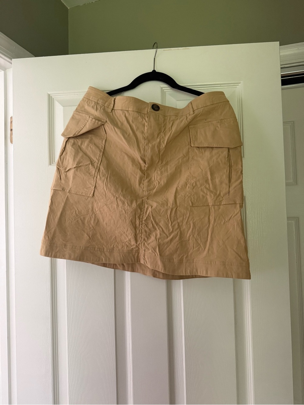 Maeve Tan Mini Skirt